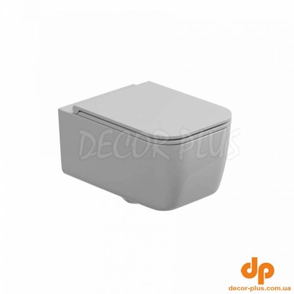 Унітаз підвісний Brio Smart Clean з кришкою soft-close White Gloss GSG Ceramic Design