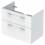 Шафка SELNOVA Square 78,8см,slim rim, під раковину 80см, 2 шухляди, білий