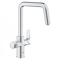 Змішувач GROHE BLUE PURE EUROSMART кухня 2 в 1, хром