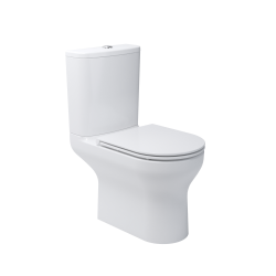 5810020 Life Компакт з кришкою soft-close безобідковий, білий (1 сорт)