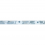 Фриз TIARA BLUE 5,5х69