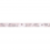 Фриз TIARA PINK 5,5х69