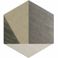 Грес HEXTANGRAM FABRIC TAUPE 33х28,5