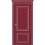 Міжкімнатні двері ВАШІ ДВЕРІ Прованс Неаполь червоний чилі ПГ