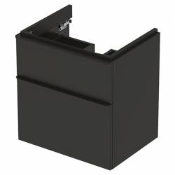 Шафка SMYLE SQUARE д/раковини 60см, 2 шухляди, лава матовий