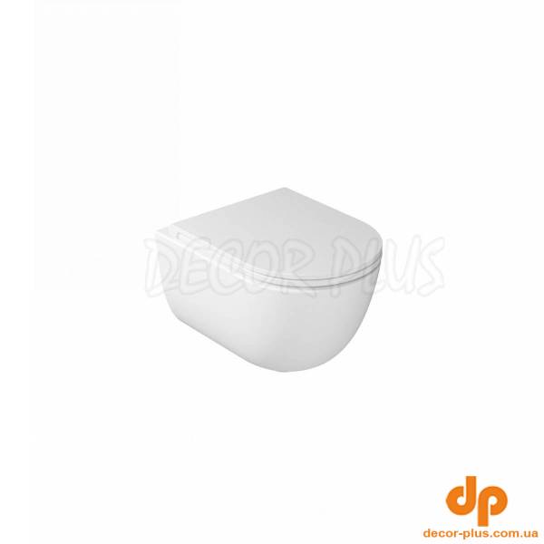 Унітаз підвісний Dream Vortex з кришкою soft-close White Gloss GALASSIA