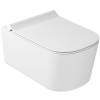 Унітаз підвісний Meg11 Pro з кришкою soft-close White Gloss GALASSIA