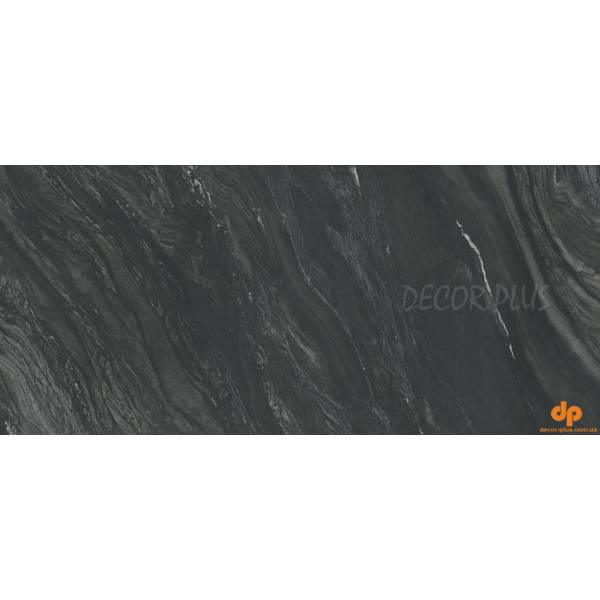 Плитка керамогранітна AX80 Marvel Diva Black Tempest SILK 1200x2780 Atlas Concorde