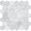 C-MOS HEXAGON BIANCO CARRARA POL
