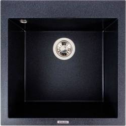 5050 GALAX  Кухонна мийка гранітна 500*500, карбон (1 сорт)