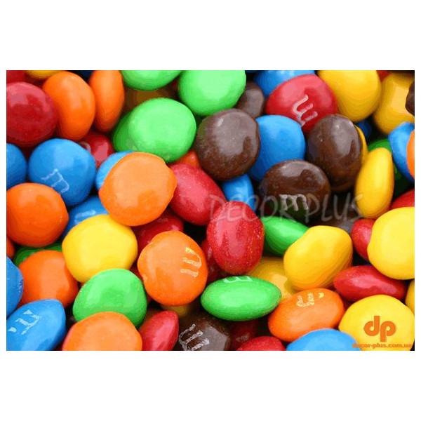 Стеклянная плитка панно 3-D Art-S M&M's 08