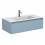 Тумба підвісна UNO блакитна з умивальником ERICA 1000
