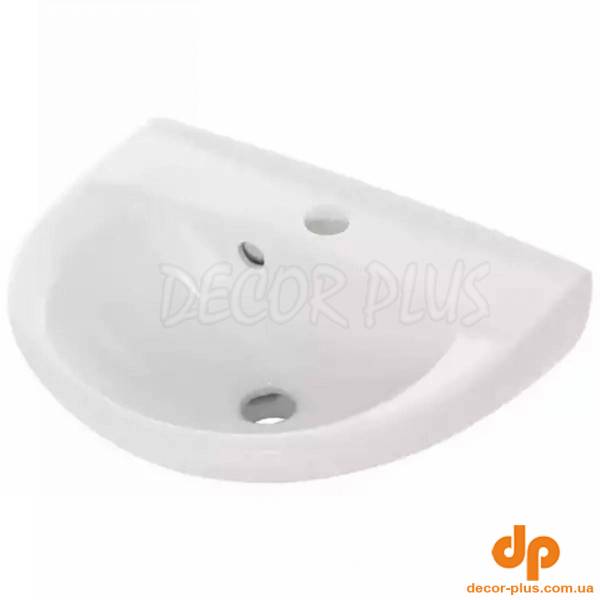 K08-263 PRESIDENT Раковина 45 ONE HOLE з отвором для змішувача (плівка) (1 сорт)