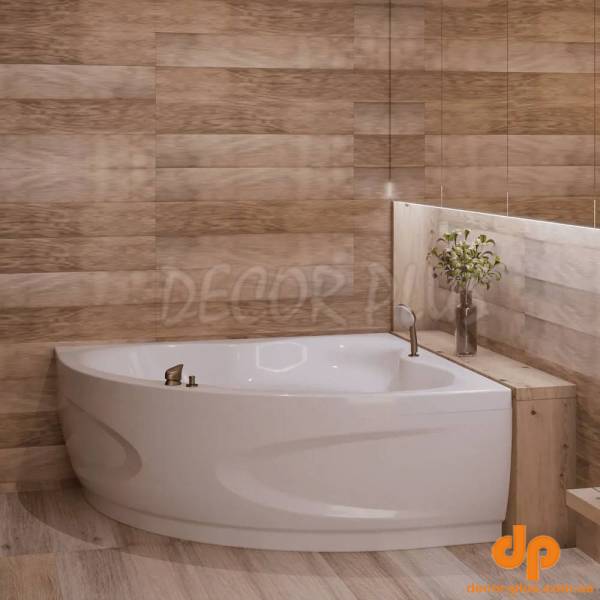 Ванна акрилова WGTRialto GARDA 140x140x58 на рамі, із фронтальною панеллю, колір білий глянець (1 сорт)