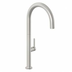 Змішувач для кухні Aurea 55803N575 брашований нікель Kludi