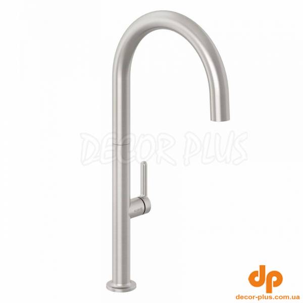 Змішувач для кухні Aurea 55803N575 брашований нікель Kludi