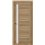 Двері міжкімнатні CITY LINE EXPRESS MILFORD Дуб Бостон Скло Сатин