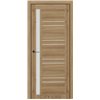 Двері міжкімнатні CITY LINE EXPRESS MILFORD Дуб Бостон Скло Сатин
