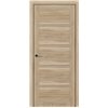 Двері міжкімнатні CITY LINE EXPRESS RAIMOND Дуб Дорато Скло Сатин