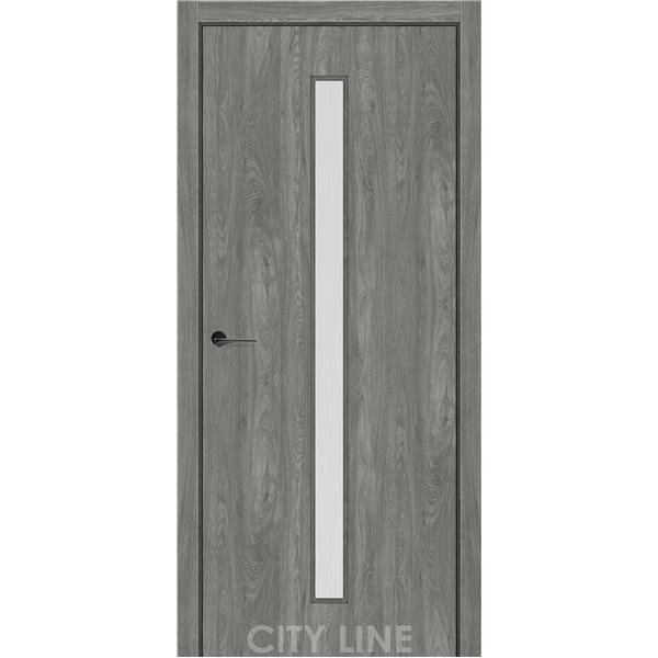 Двері міжкімнатні CITY LINE EXPRESS ESTELLA Артвуд Грей Скло Сатин
