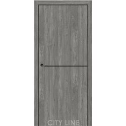Двері міжкімнатні CITY LINE EXPRESS OASIS Артвуд Грей  Глухе