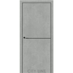 Двері міжкімнатні CITY LINE EXPRESS OASIS Бетон Чикаго  Глухе
