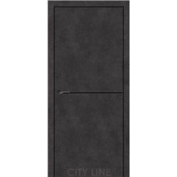 Двері міжкімнатні CITY LINE EXPRESS OASIS Онікс Сірий  Глухе