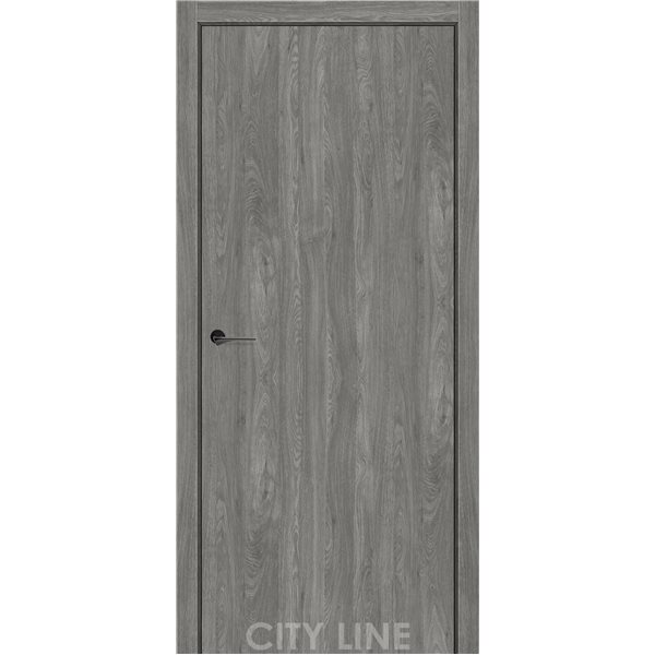 Двері міжкімнатні CITY LINE EXPRESS OCEAN Артвуд Грей Глухе