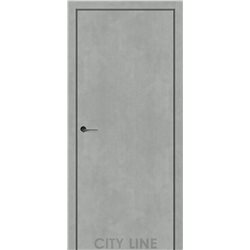 Двері міжкімнатні CITY LINE EXPRESS OCEAN Бетон Чикаго Глухе