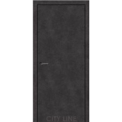 Двері міжкімнатні CITY LINE EXPRESS OCEAN Онікс Сірий Глухе