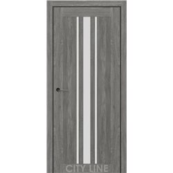 Двері міжкімнатні CITY LINE EXPRESS ARDENA Артвуд Грей Скло сатин