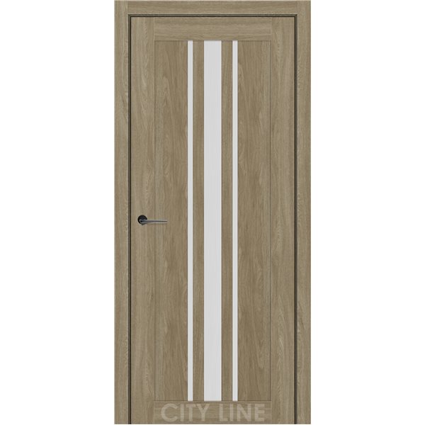 Двері міжкімнатні CITY LINE EXPRESS ARDENA Артвуд Сепія Скло сатин