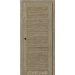 Двері міжкімнатні CITY LINE EXPRESS ARNETT Артвуд Сепія Глухе