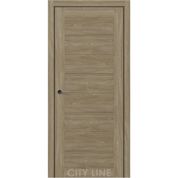 Двері міжкімнатні CITY LINE EXPRESS ARNETT Артвуд Сепія Глухе