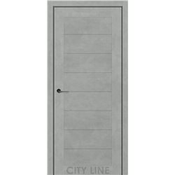 Двері міжкімнатні CITY LINE EXPRESS ARNETT Бетон Чикаго Глухе