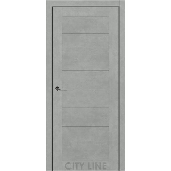 Двері міжкімнатні CITY LINE EXPRESS ARNETT Бетон Чикаго Глухе