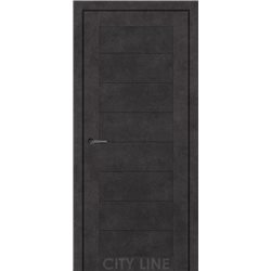 Двері міжкімнатні CITY LINE EXPRESS ARNETT Онікс Сірий Глухе