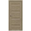 Двері міжкімнатні CITY LINE EXPRESS CLINTON Артвуд Сепія Скло Сатин