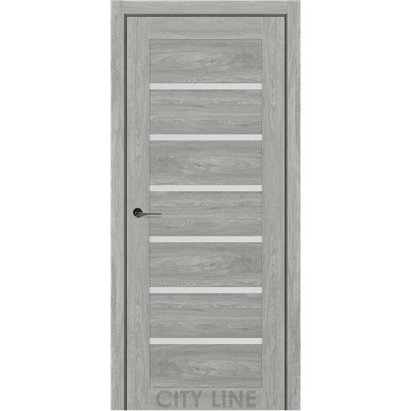 Двері міжкімнатні CITY LINE EXPRESS LIVARA Артвуд Сканді Скло Сатин