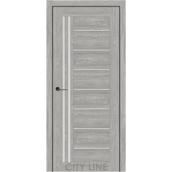 Двері міжкімнатні CITY LINE EXPRESS OPTIMA  Артвуд Сканді Скло Сатин