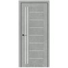 Двері міжкімнатні CITY LINE EXPRESS OPTIMA  Бетон Чикаго Скло Сатин