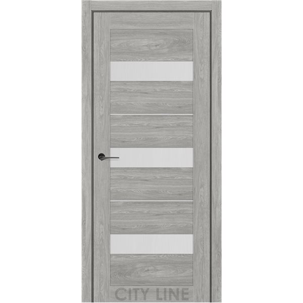 Двері міжкімнатні CITY LINE EXPRESS SORANA Артвуд Сканді Скло Сатин