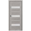 Двері міжкімнатні CITY LINE EXPRESS SORANA Дуб Гладстоун Грей Скло Сатин