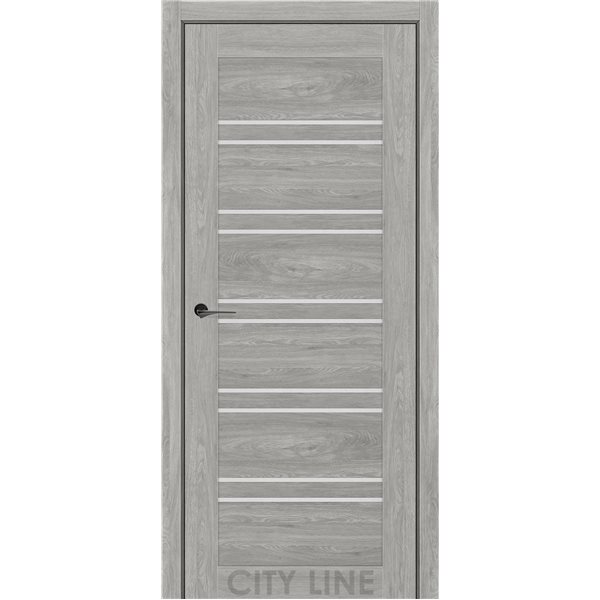 Двері міжкімнатні CITY LINE EXPRESS TERENZA Артвуд Сканді Скло Сатин