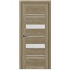 Двері міжкімнатні CITY LINE EXPRESS VALENTA Артвуд Сепія Скло Сатин