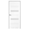 Двері міжкімнатні CITY LINE EXPRESS VALENTA Білий Діамант Скло Сатин