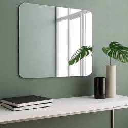 4800700 Basic Дзеркало 800х700 закруглене (1 сорт)