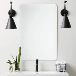 4500700 Basic Дзеркало 500х700 закруглене (1 сорт)