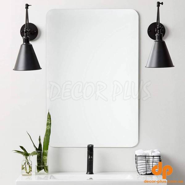 4500700 Basic Дзеркало 500х700 закруглене (1 сорт)