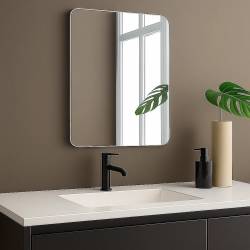 4600700 Basic Дзеркало 600х700 закруглене (1 сорт)